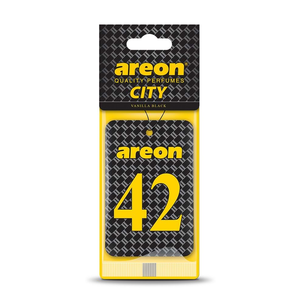 Areon City 42 Vanilla Black