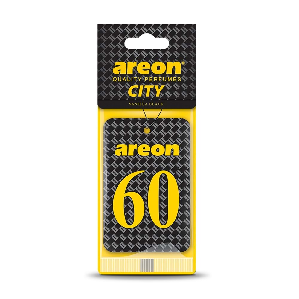 Areon City 60 Vanilla Black