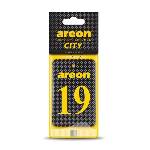 Areon City 19 Vanilla Black