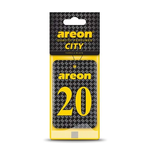 Areon City 20 Vanilla Black