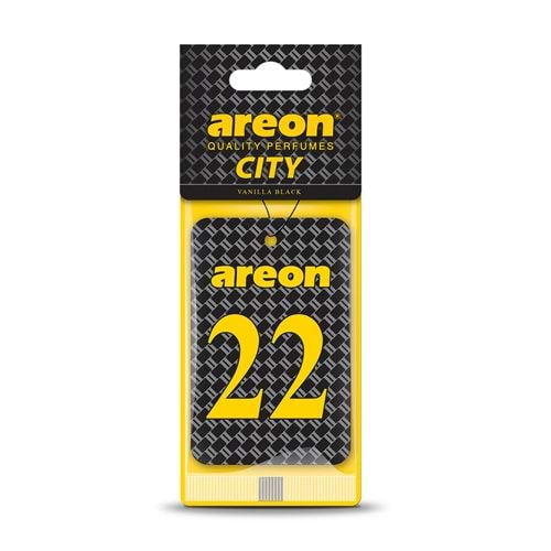 Areon City 22 Vanilla Black