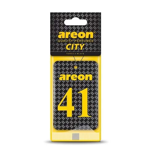 Areon City 41 Vanilla Black