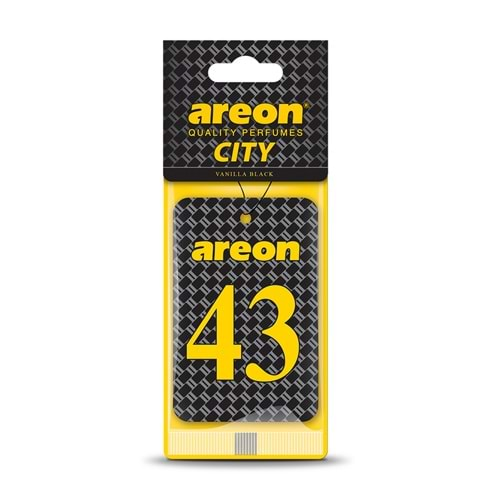 Areon City 43 Vanilla Black