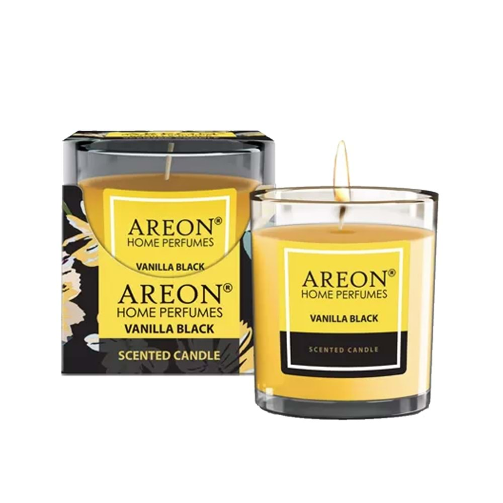 Areon Candles 120gr Vanilla Black