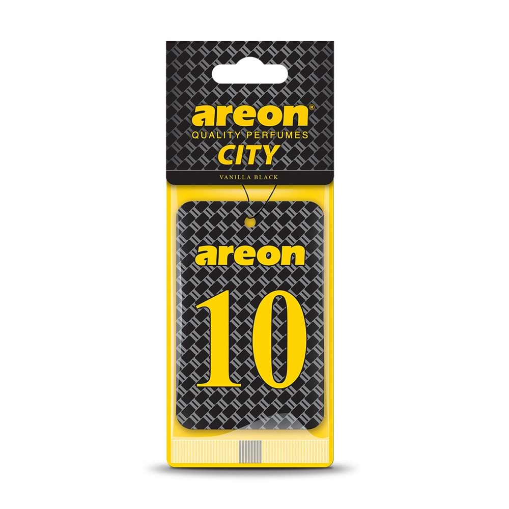 Areon City 10 Vanilla Black