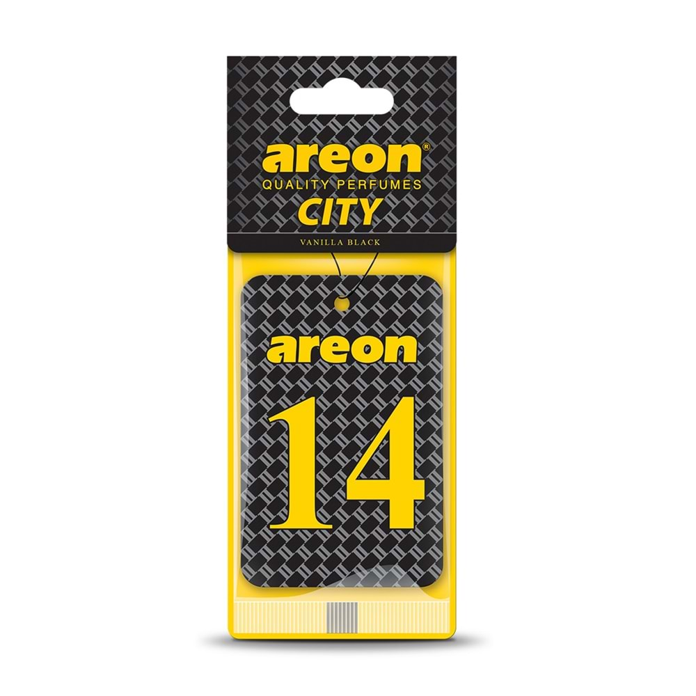 Areon City 14 Vanilla Black