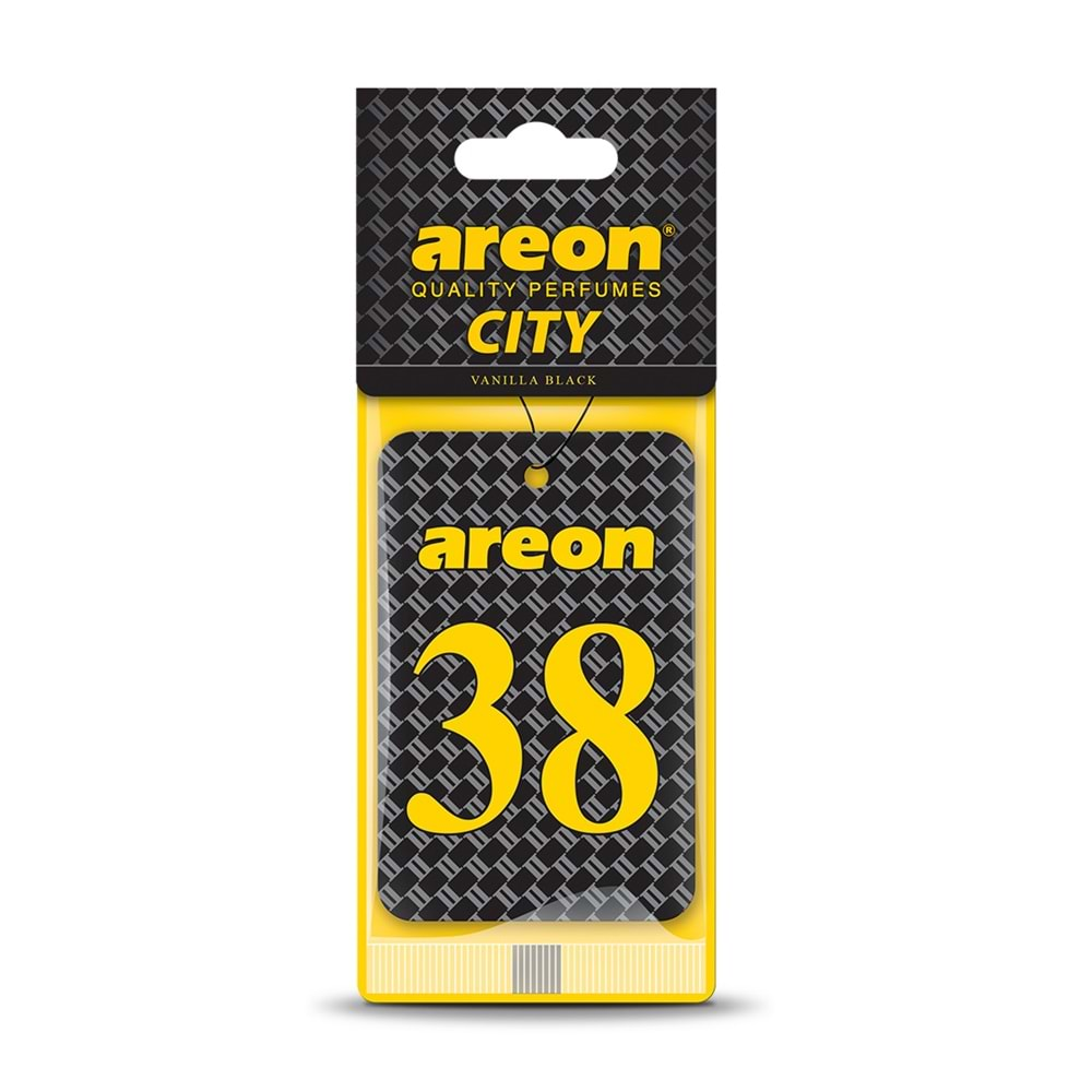 Areon City 38 Vanilla Black