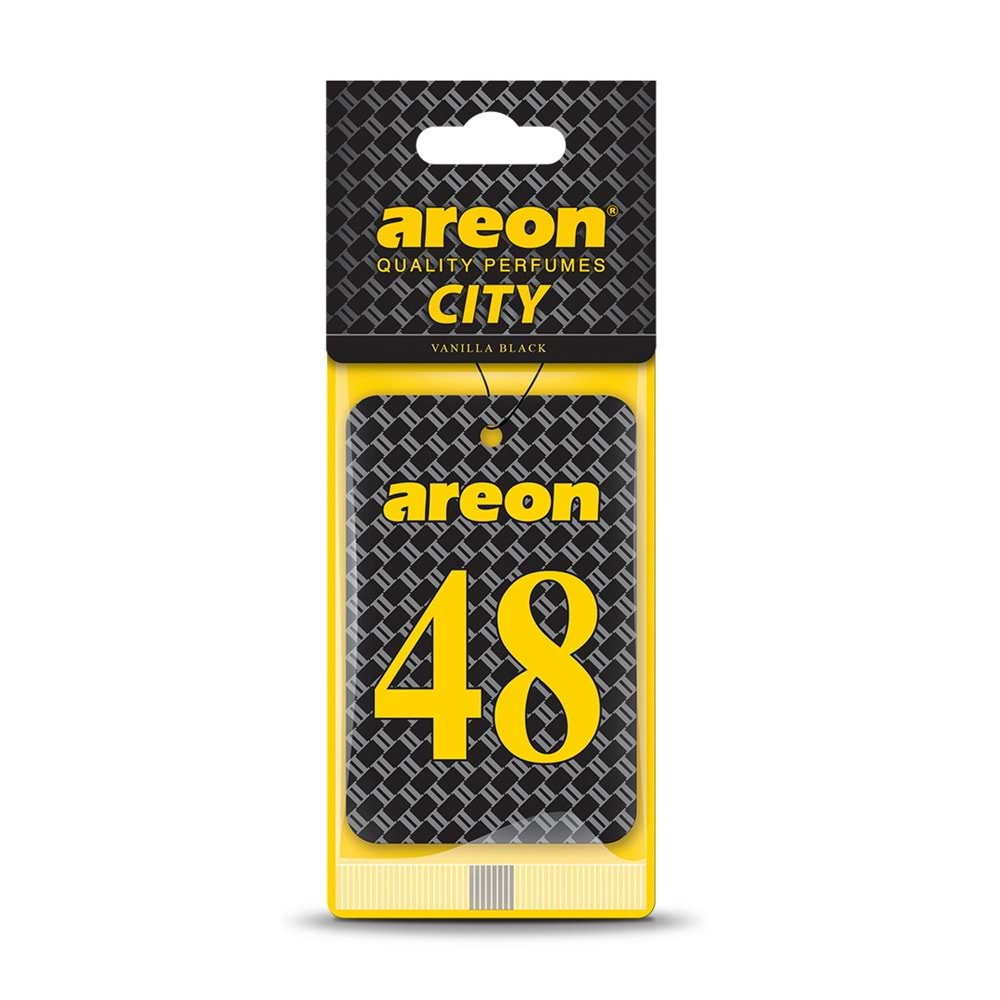 Areon City 48 Vanilla Black