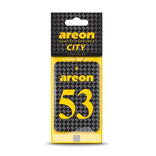 Areon City 53 Vanilla Black
