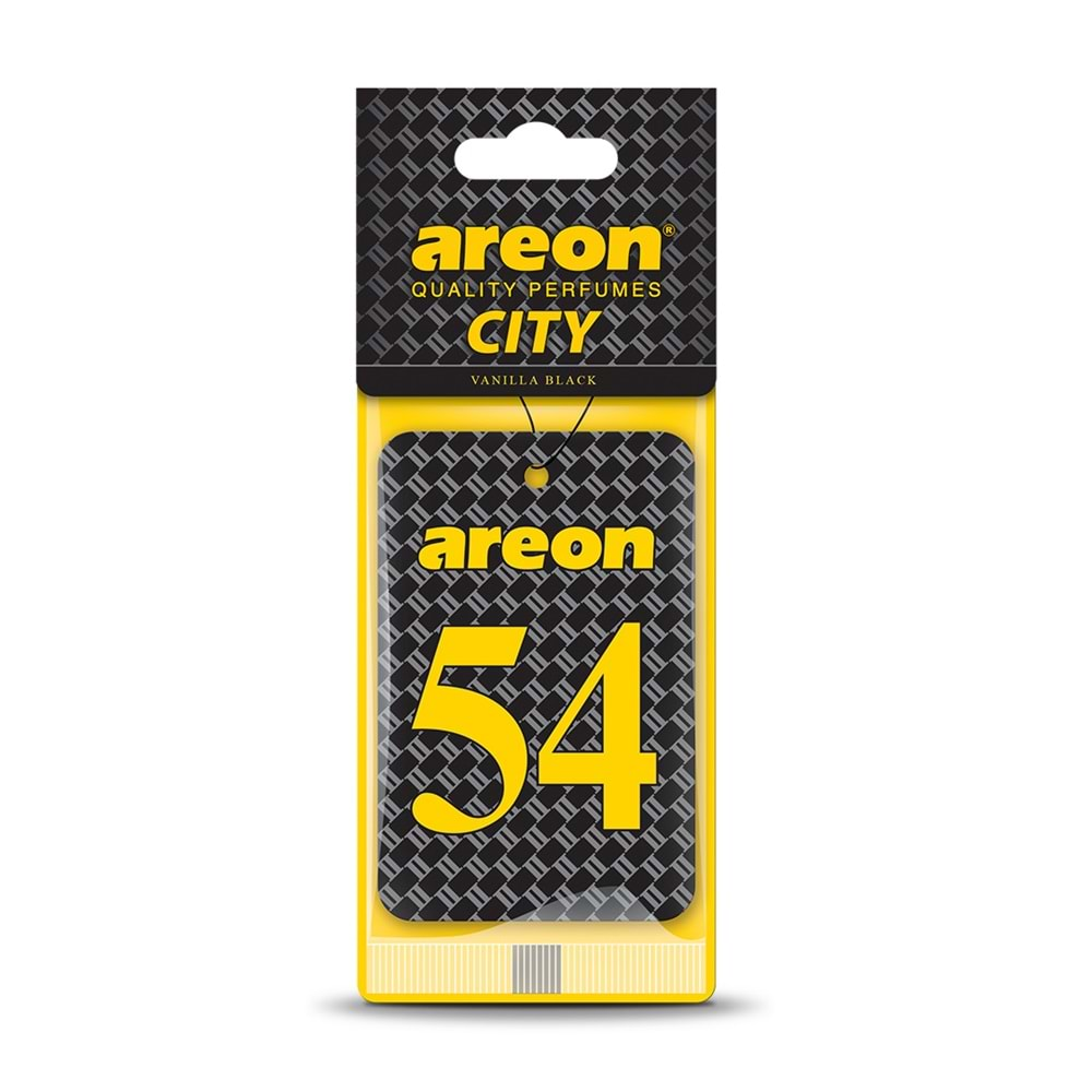 Areon City 54 Vanilla Black