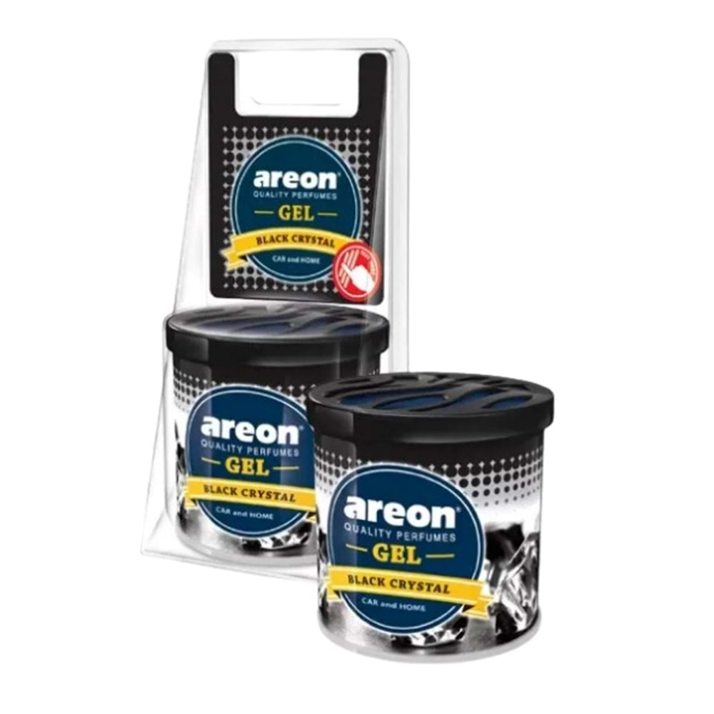 AREON GEL CAN BLİSTER BLACK CRYSTAL